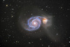 美丽的 M51 星云