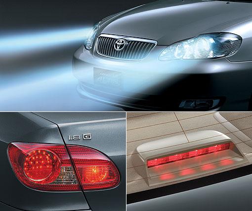 HID、LED等元素的加入,可以看出在設計上,Toyota Altis始終跟得上時代潮流。