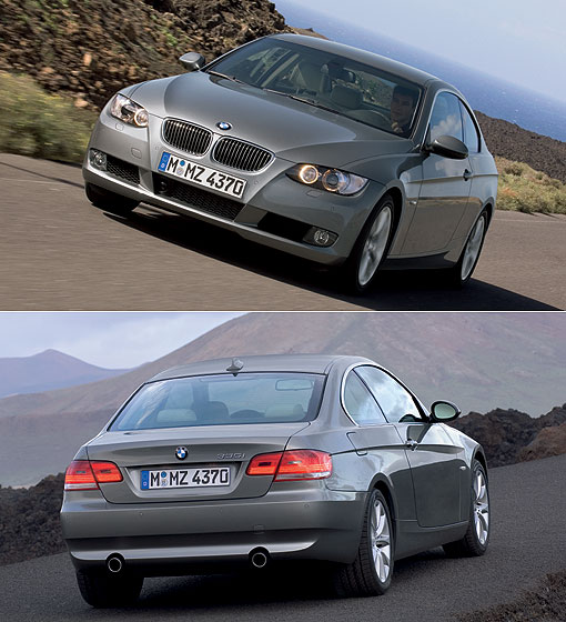 新一代BMW 3-Series Coupe在頭尾燈的設計,都有和四門轎車兄弟截然不同的設計。