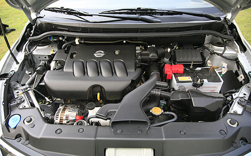 Nissan全新開發的新世代輕量化的MR18全鋁合金引擎,不以性能為主要訴求,輕量化與高效能的表現,成了Tiida在節能成效的核心。